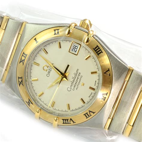 omega watch bezel|omega constellation 18k white gold.